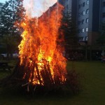 Stjernens Sankt hans bål 2012, foto: Bjarne Sørensen