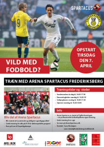 Arena Spartacus - Frederiksberg - Plakat