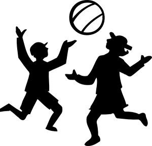 kids-playing-ball-black-white.svg.hi